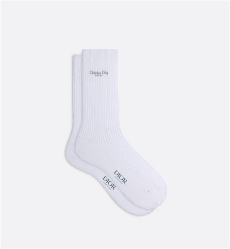 white dior socks men|christian Dior socks men.